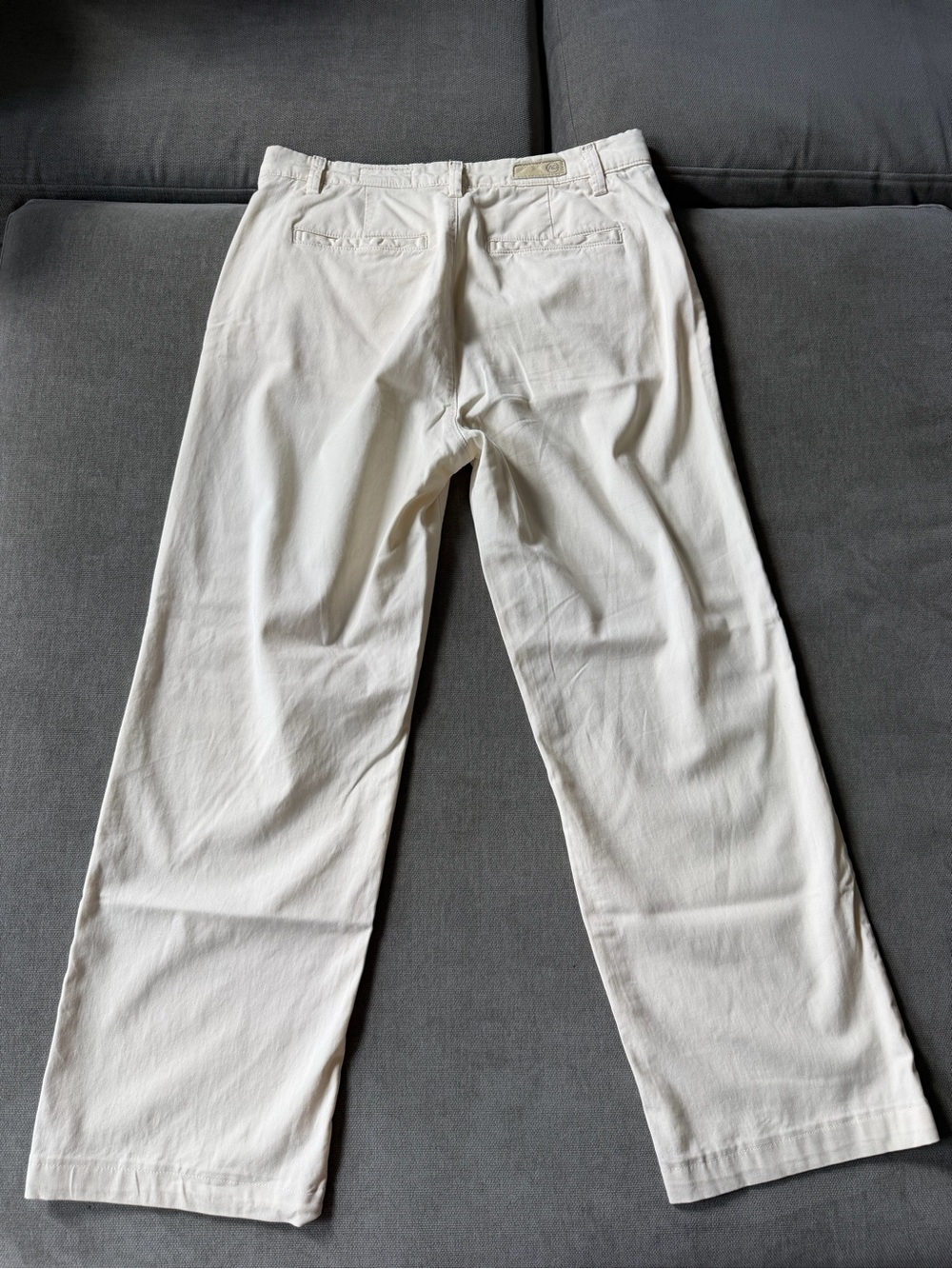 AG Caden Straight Leg Trouser Chinos Khaki Mid Rise Relaxed  28 - Picture 4 of 4
